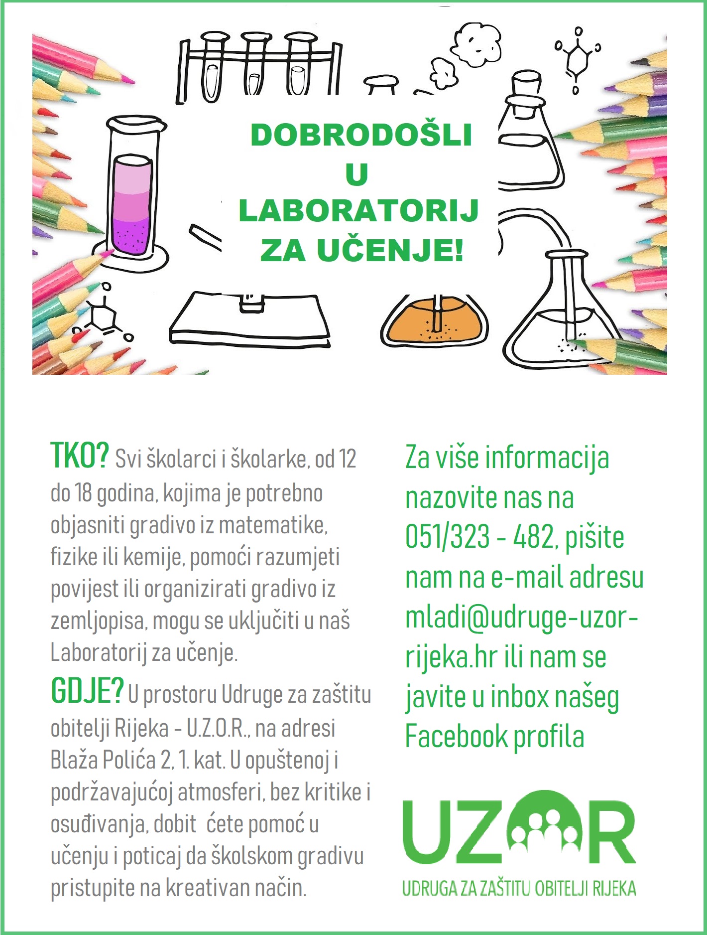 Laboratorij Za Pomoc U Ucenju I Poticaj Za Pristupanje Skolskom Gradivu Na Kreativan Nacin Grad Rijeka