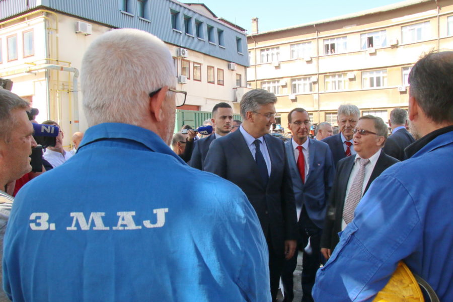 Premijer Plenković u posjetu 3. maju