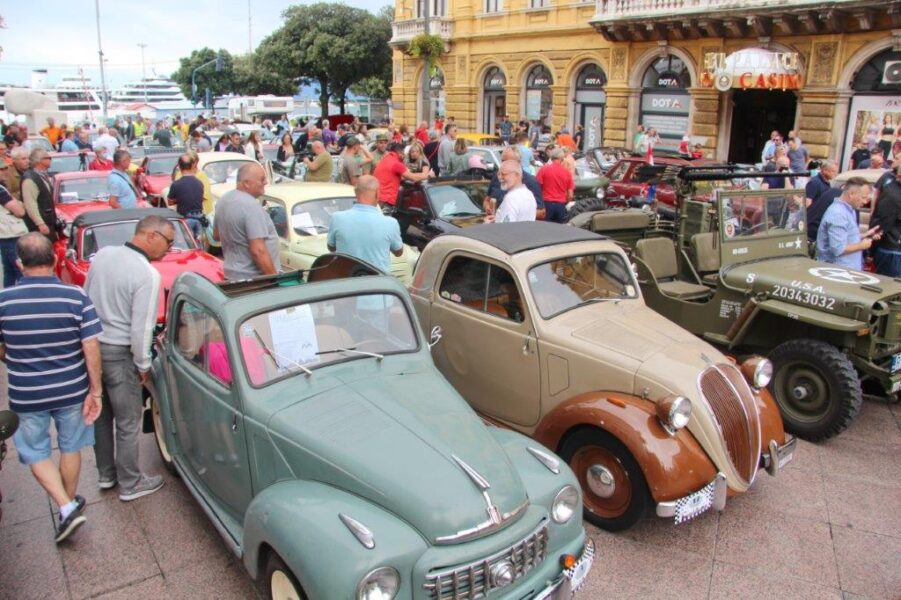 25. međunarodni susret oltimer auto moto rally Rijeka